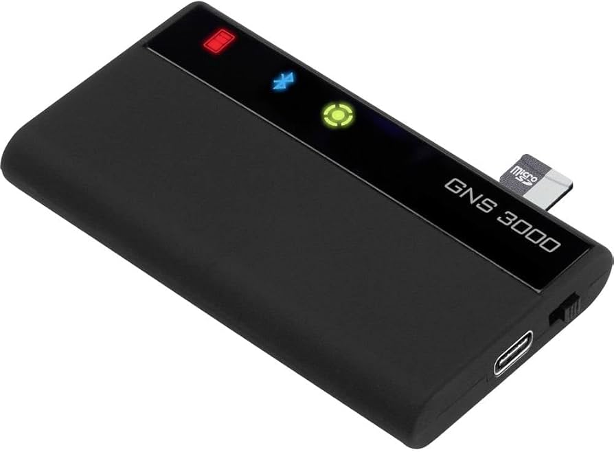 GNS3000 GPSレシーバー＆ロガー【技適認証＆MFI認証済み】 Amazon.co.jp: GNS 3000 GPSレシーバー＆ロガー GNS 2000 Plus